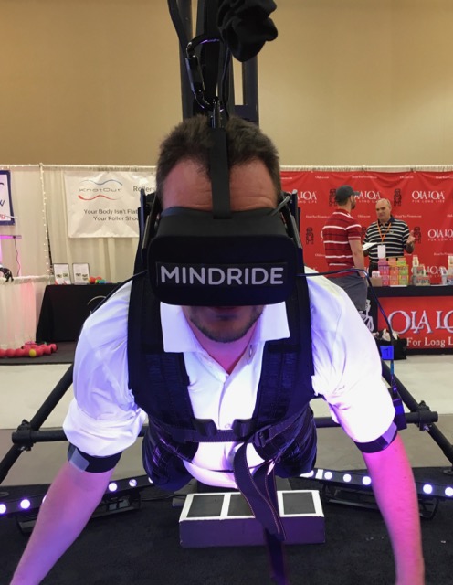 Flying as superman: Airflow by Mindride at the Bulletproof Conference 2016